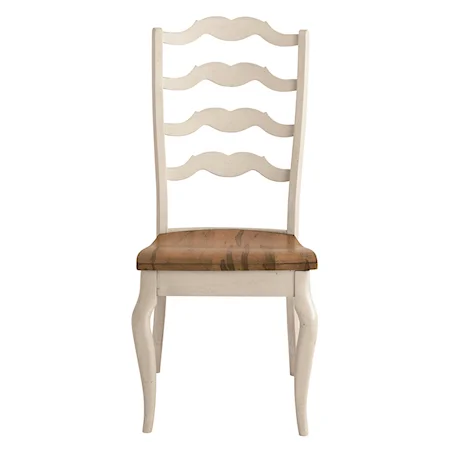 Greyson Side Chair with Elegant Styled Back